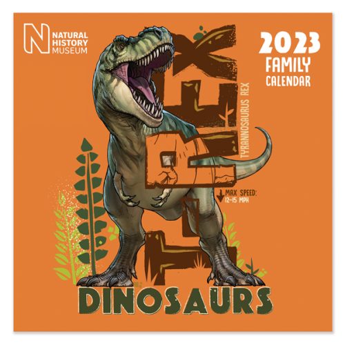 C23033 NHM Kids Dinosaurs SQ Family Calendar