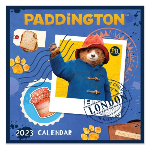 C23059 Paddington SQ Calendar Movie with stickers
