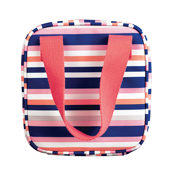JLS2114 Square Lunch Bag - Stripe