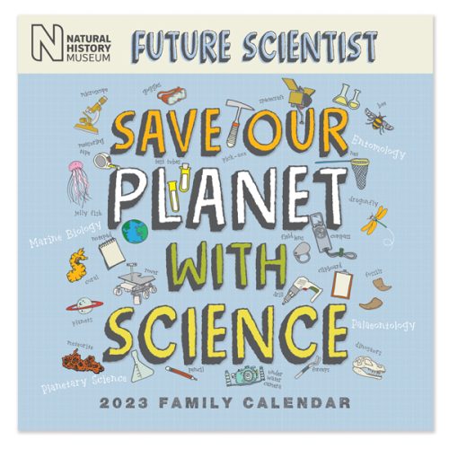 C23034 NHM Kids Future Scientist SQ Family Calendar