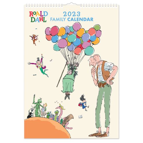 C23075 Roald Dahl A3 Family Calendar