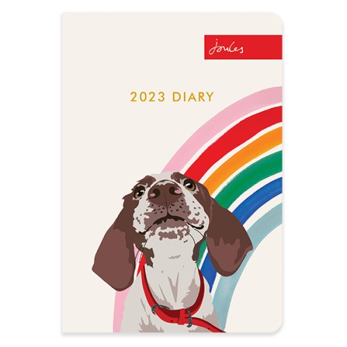 D23028 Joules Dogs A5 Flexi Diary