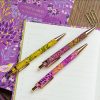 Sara Miller Haveli Garden Set of 3 Pens - Image 2