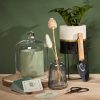 URB010 The Urban Gardener Small Ceramic Plant Pot with Stand