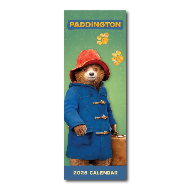 2025 Paddington Slim Calendar (Movie) Portico Designs