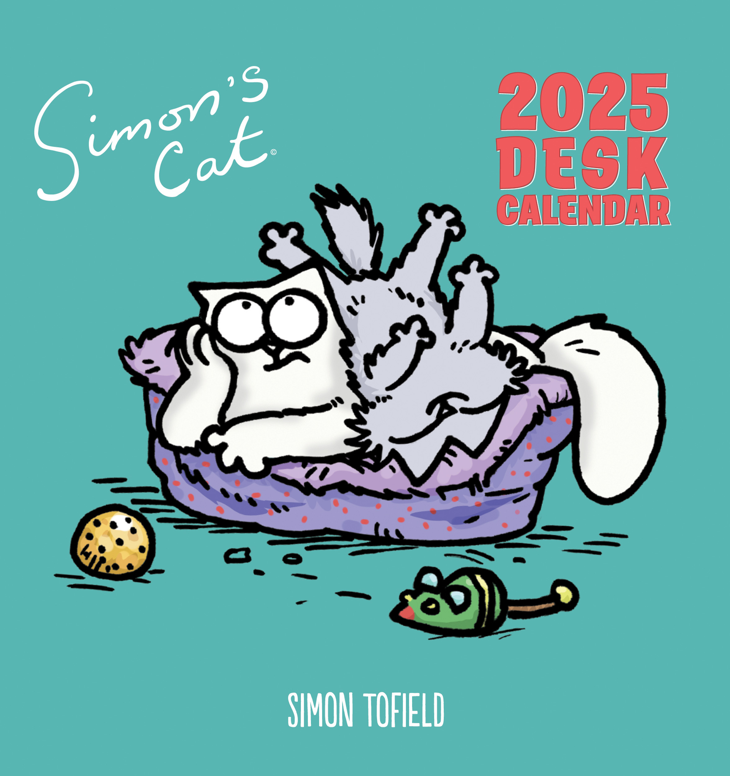 2025 Simon’s Cat Desk Calendar Portico Designs