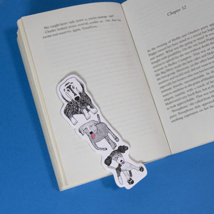 Arthouse Unlimited - Recycled PU Bookmark - DOGALICIOUS