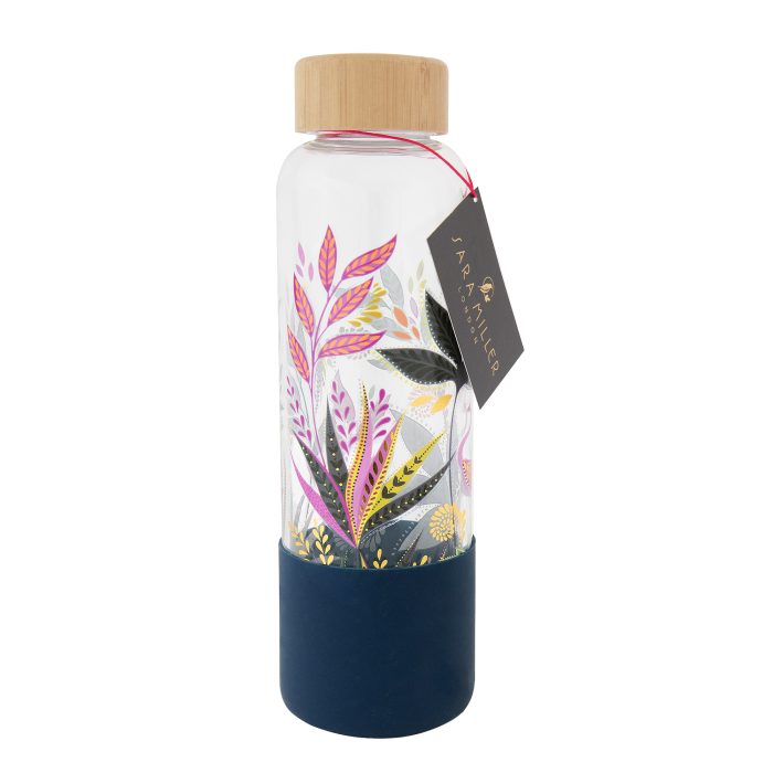 Sara Miller Savannah Glass Water Bottle