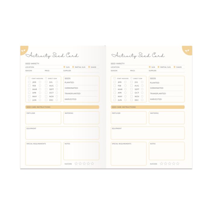 Rituals Bloom & Grow Guided Garden Journal/Planner - Image 4