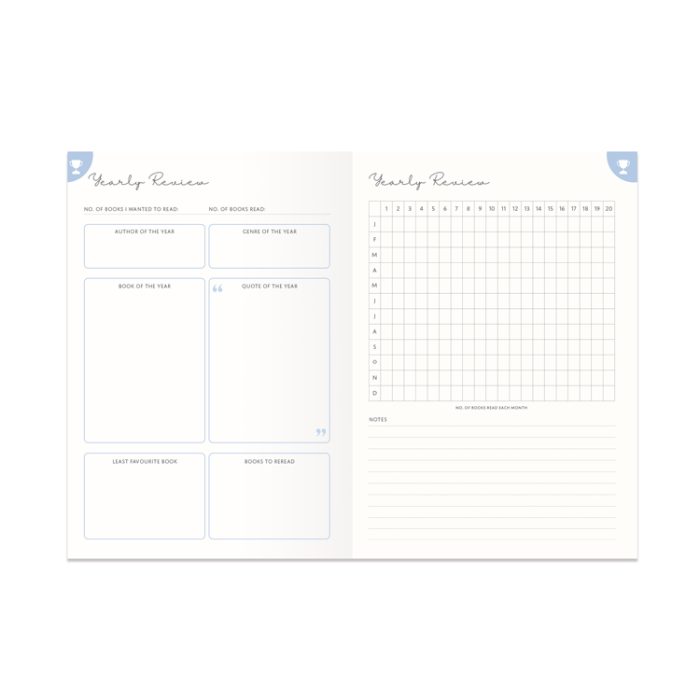 Rituals Just One More Chapter Guided Reading Journal/Planner - Image 3