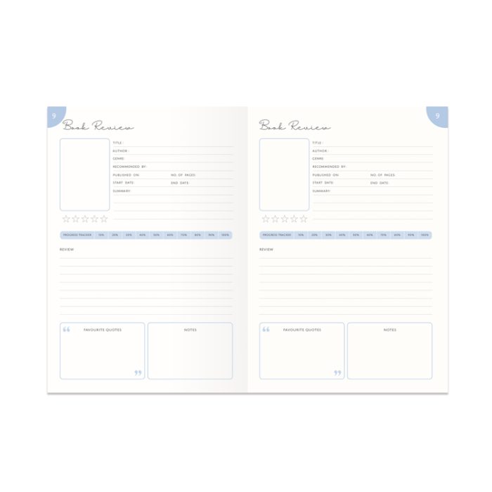 Rituals Just One More Chapter Guided Reading Journal/Planner - Image 5