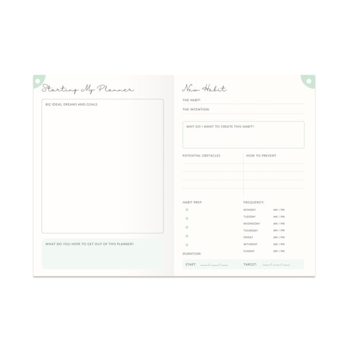 Rituals Happy Habits Guided Productivity Journal/Planner - Image 6