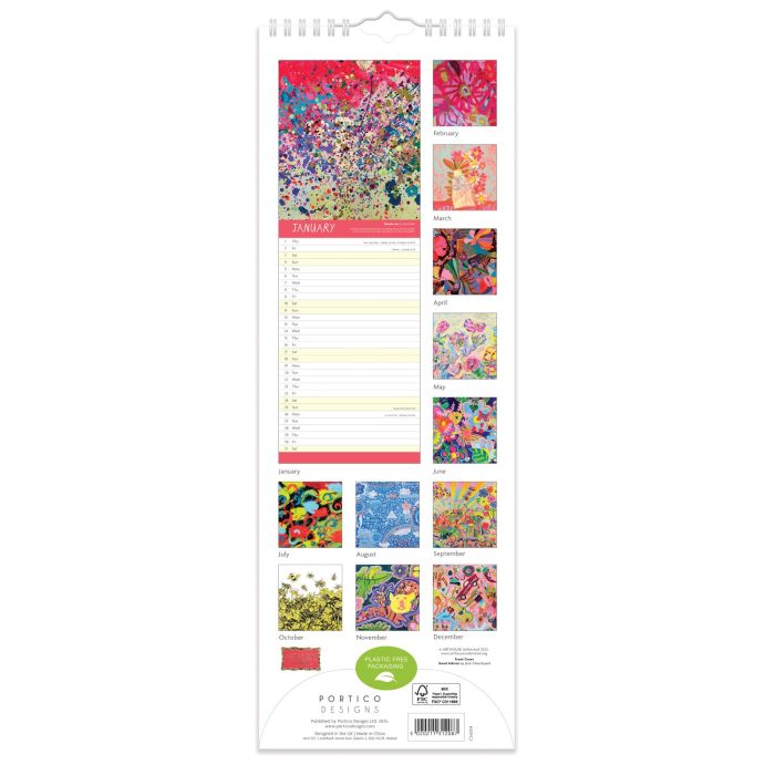 C26004 Arthouse Unlimited Slim 2026 Calendar - Image 2
