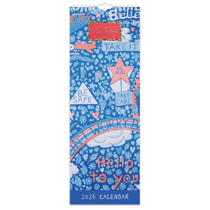 C26004 Arthouse Unlimited Slim 2026 Calendar