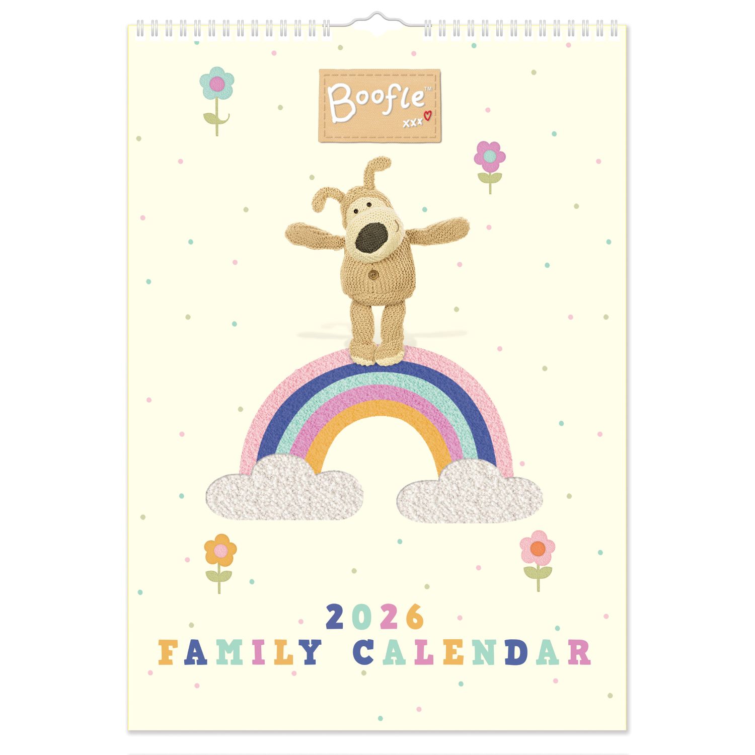 C26010 Boofle A3 Family 2026 Calendar
