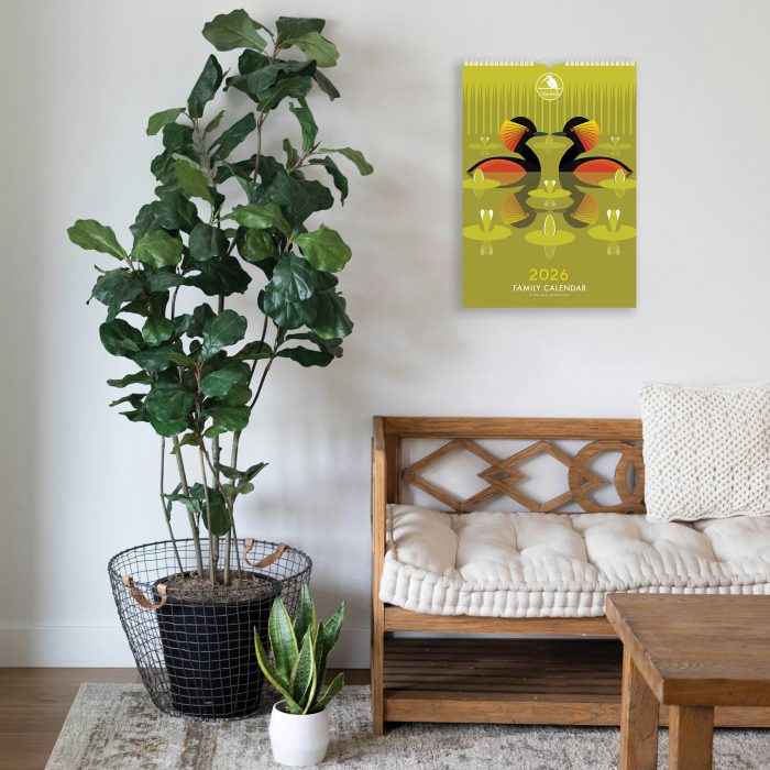C26045 I Like Birds A3 Family 2026 Calendar - Image 3