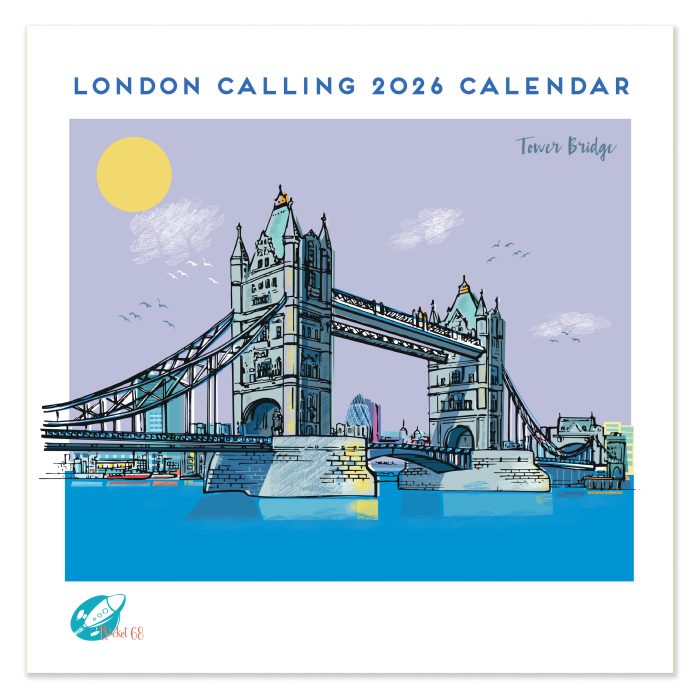 C26050 London Calling Square 2026 Calendar