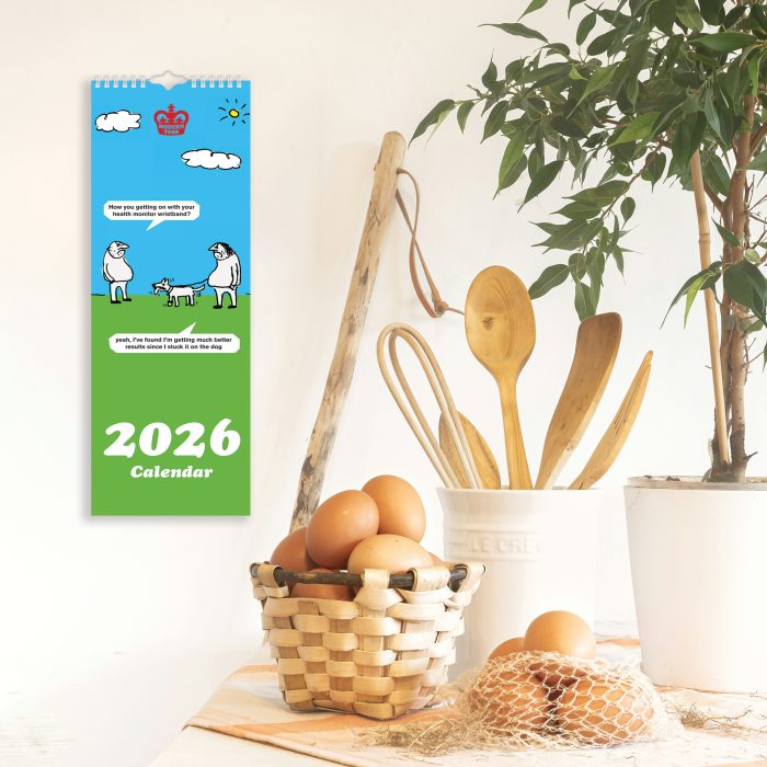 C26052Modern Toss Slim 2026  Calendar - Image 3