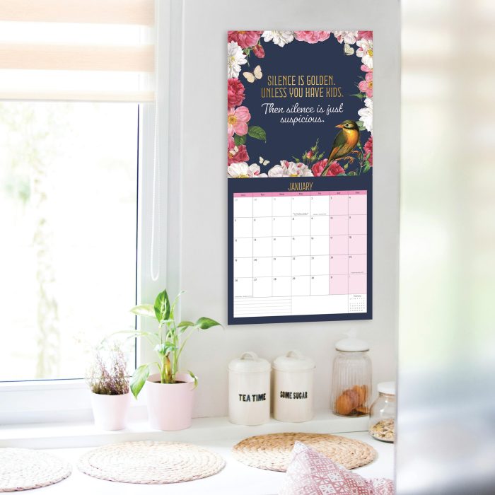 C26069 Paper Ninja SQ Calendar - Mums- 2026 Square Calendar - Image 3