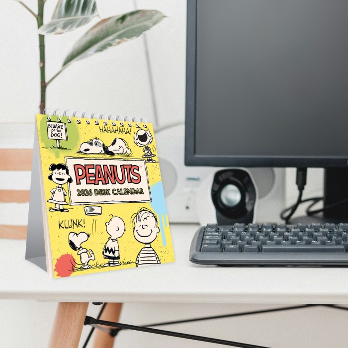 C26073 Peanuts Desk 2026  Calendar - Image 5
