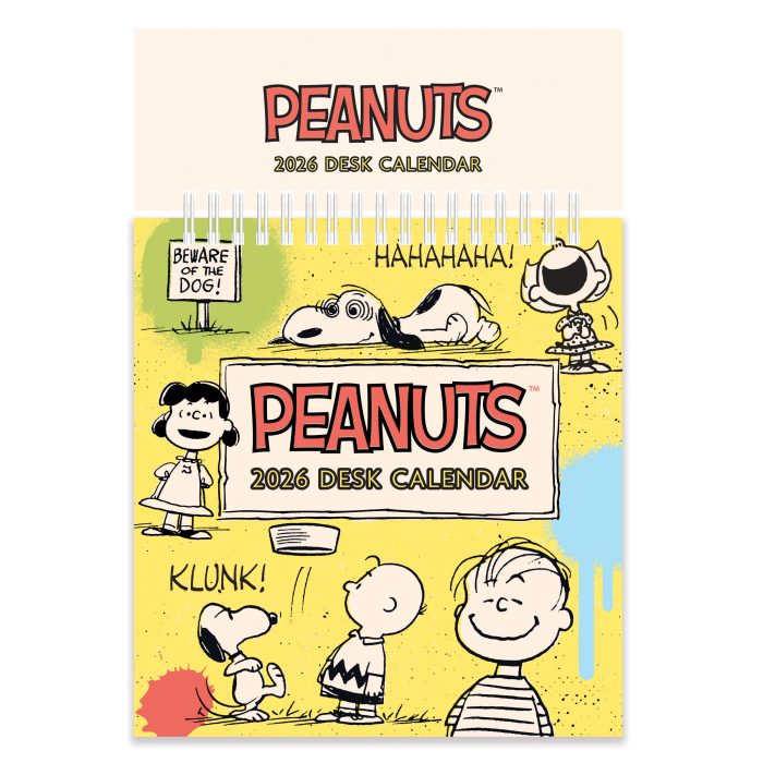 C26073 Peanuts Desk 2026  Calendar - Image 6