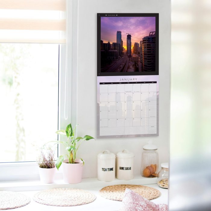 C26075 Beautiful Cities Square 2026 Calendar - Image 4