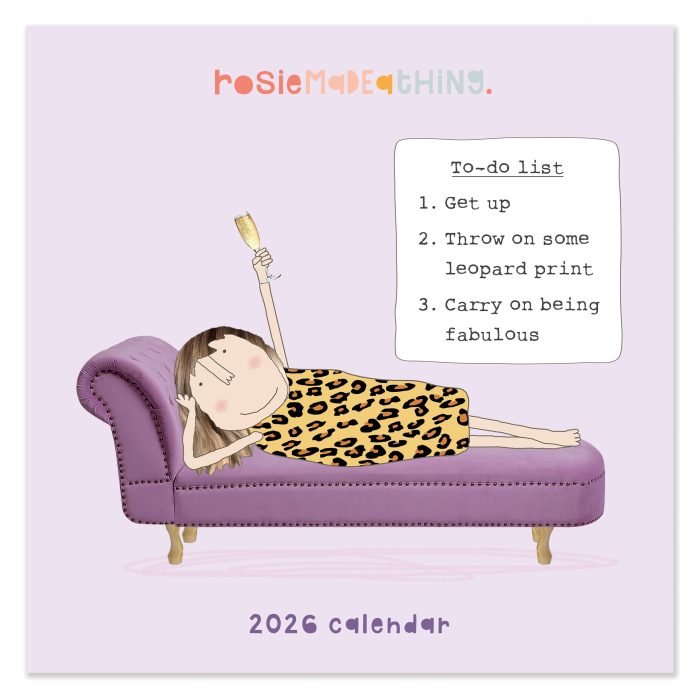 C26080 Rosie Made a Thing Square 2026  Calendar