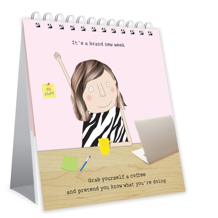 C26082 Rosie Made a Thing Desk 2026 Calendar - Image 2