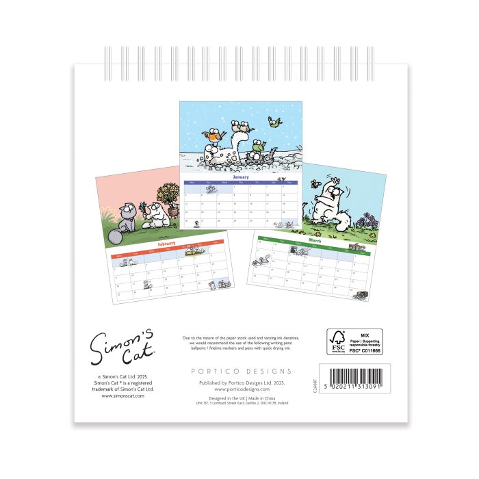Simon's Cat Desk Calendar - Image 3