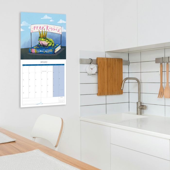 C26090 Snowtap Bookish Square  2026 Calendar - Image 6