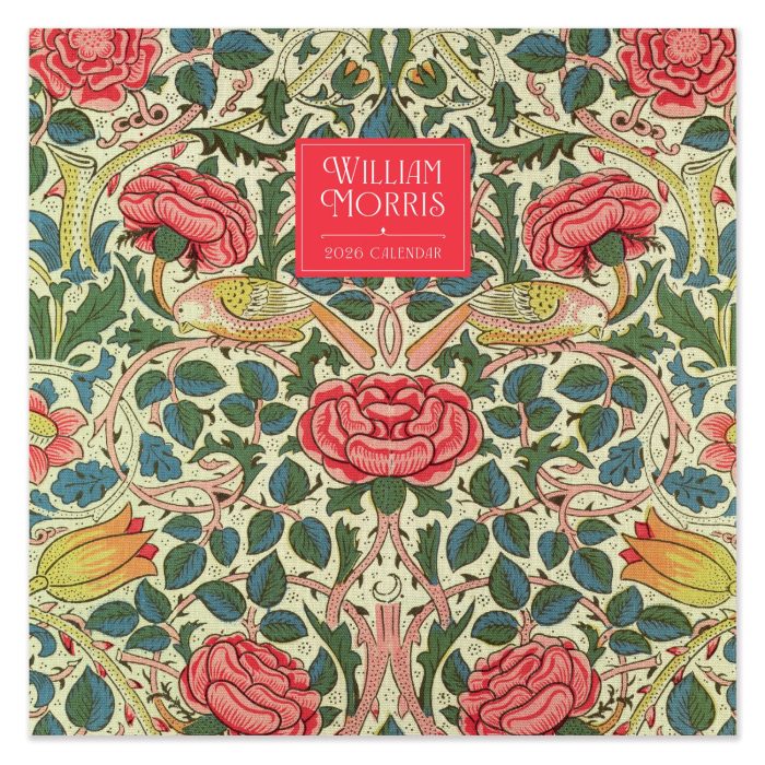 C26095 William Morris Square 2026  Calendar