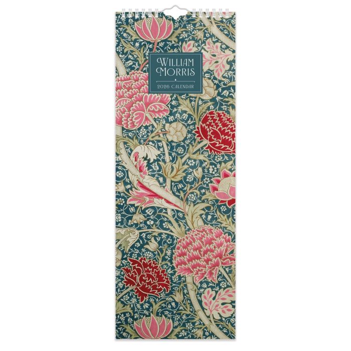 C26096 William Morris Slim 2026 Calendar