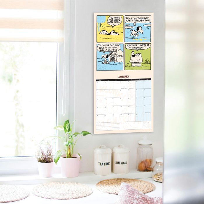 C26102 Peanuts Square 2026 Calendar - Image 5