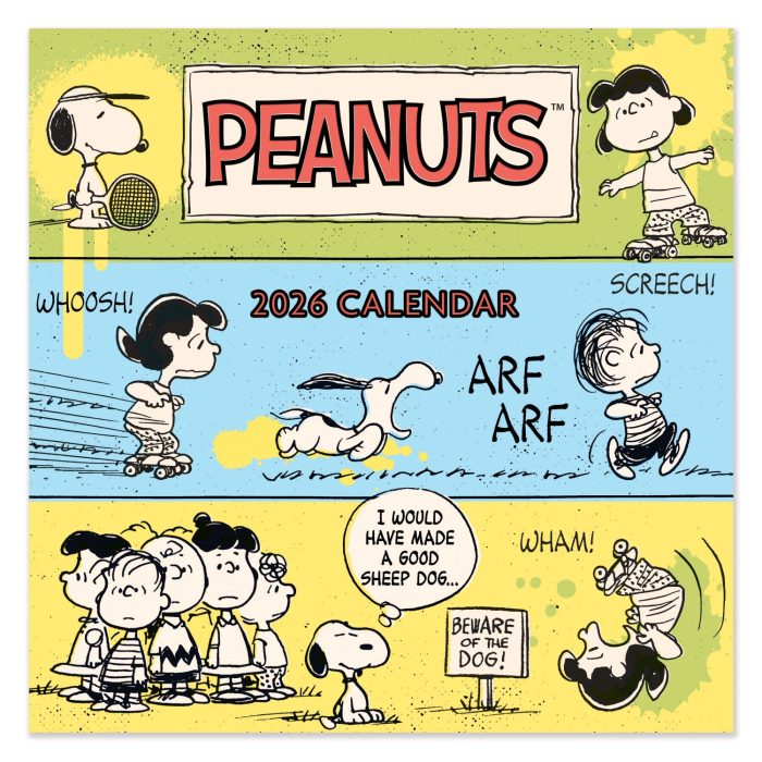 C26102 Peanuts Square 2026 Calendar