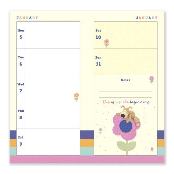 D26004 Boofle Slim  2026 Diary - Image 2