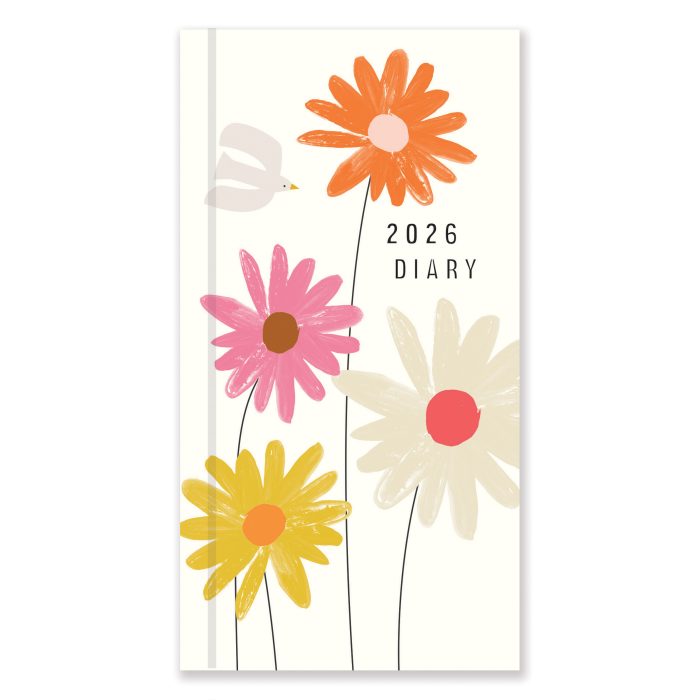 D26007 Caroline Gardener  Posie Slim 2026 Diary