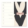 D26008 Caroline Gardener  Hearts/Mixed Prints Slim 2026 Diary - Image 3