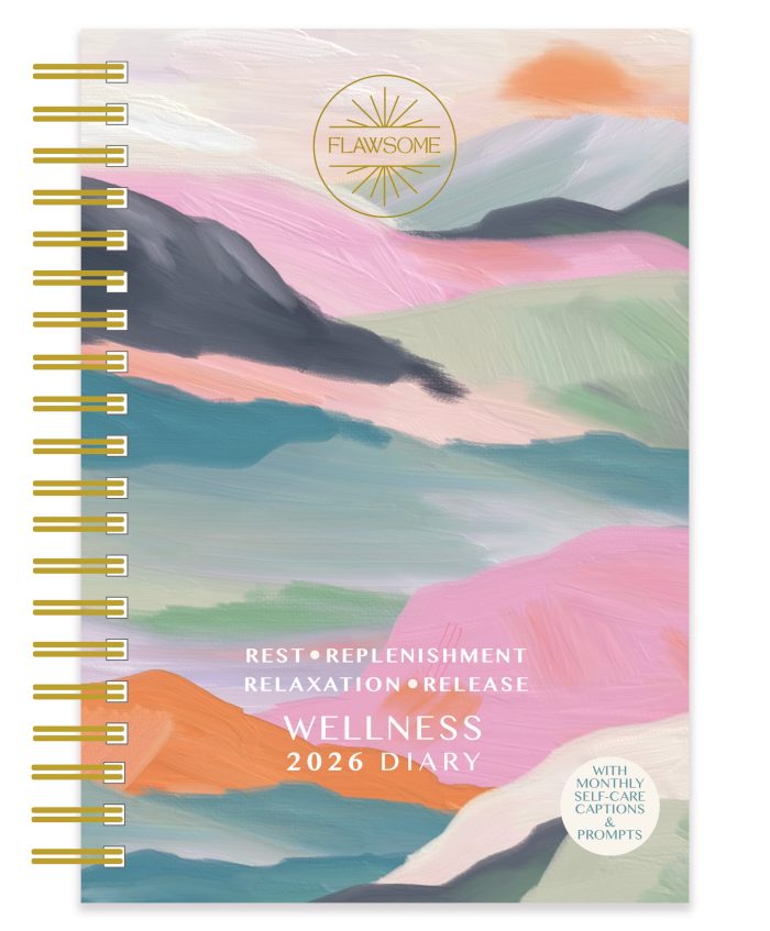 D26012 Flawsome A5 Wiro 2026 Diary