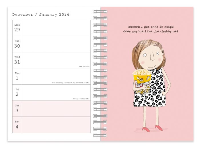 D26017 Rosie Made a Thing A5 Wiro 2026 Diary - Image 3