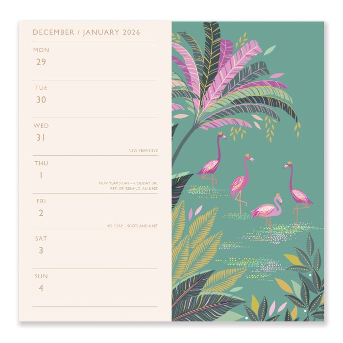 D26018 Sara Miller Slim 2026 Diary - Image 2