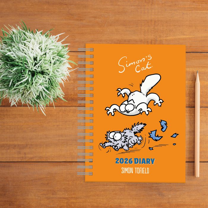 D26021 Simon's Cat A5 Wiro 2026  Diary - Image 2