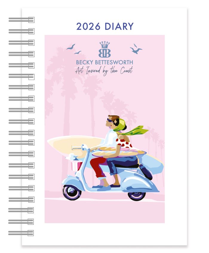 D26032 Becky Bettesworth A5 Wiro 2026 Diary